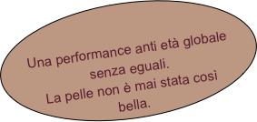 Una performance anti età globale senza eguali.
La pelle non è mai stata così bella.