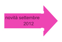 novità settembre 
2012
